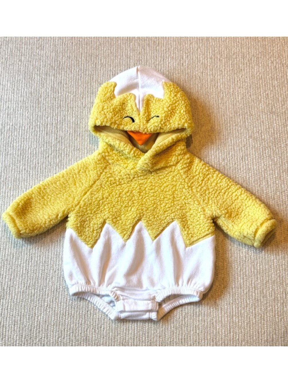 Baby Halloween Costume Old Navy Baby Chick Size 0-3 Month Soft and Cozy